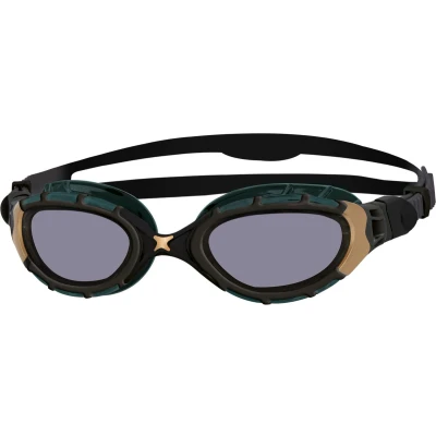 Afbeelding van ZOGGS Predator Flex Titanium Reactor Zwembril Black Gold Regular