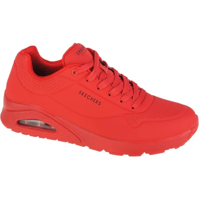 Afbeelding van Skechers UNO Stand On Air Sneakers voor heren, Red Durabuck Mesh, 42.5 EU