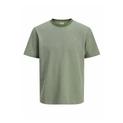 Afbeelding van Jack &amp; Jones Premium Rundhals Tshirt basic, Heren, Maat: Small, Dark ivy