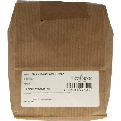 Afbeelding van Jacob Hooy Slamix Kruiden Grof, 250 gram