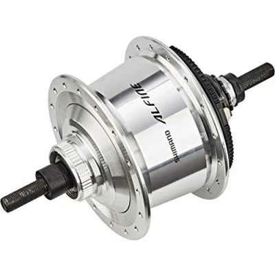 Afbeelding van Shimano Alfine SG S7001 8 naaf Gang disc Centerlock zilver Uitvoering 32 gaats