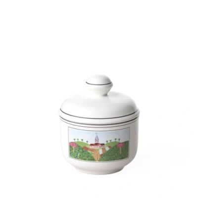 Afbeelding van Villeroy &amp; Boch Design Naif suikerpot, 200 ml, hoogte: 11 cm, premium porselein, bont