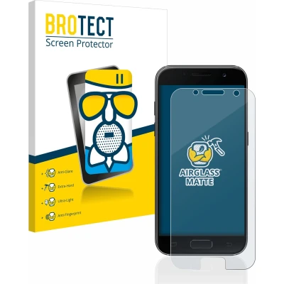 Afbeelding van BROTECT Screenprotector voor Samsung Galaxy A3 2017 Folie Beschermfolie Beschermglas matte
