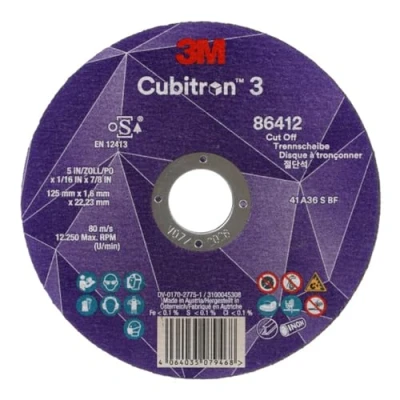 Afbeelding van Cubitron 86647 Doorslijpschijf 125 mm 25 stuk(s)