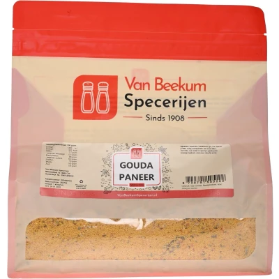 Afbeelding van Van Beekum Specerijen Gouda Paneer 1 kilo (hersluitbare stazak)