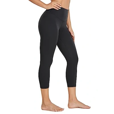 Afbeelding van CRZ Yoga Butterluxe Hoge Taille Capris Workout Leggings voor Vrouwen 21&#039;&#039; Lounge Buttery Zachte Broek zwart L