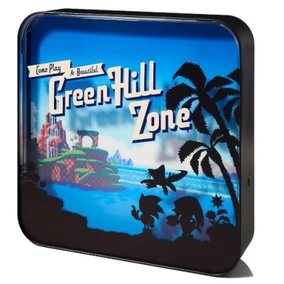 Afbeelding van Numskull Sonic the Hedgehog Green Hill Zone Lamp van Plexiglas