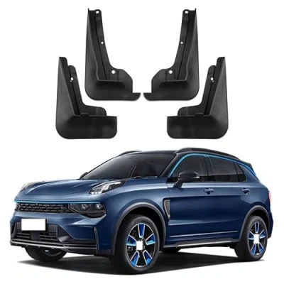 Afbeelding van 4 STKS Auto spatlappen voor Geely LYNK&amp;CO 01 2021, PVC Volledige Bescherming Spatlappen,Auto