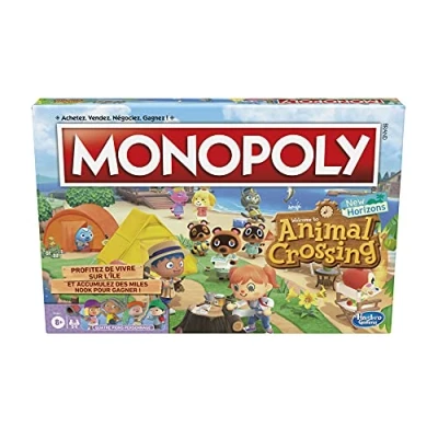 Afbeelding van Monopoly Animal Crossing New Horizons Game Board voor kinderen vanaf 8 jaar, Frans