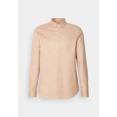 Afbeelding van Scotch &amp; Soda Regular FIT Solid Oxford Shirt Overhemd, Heren, Maat: XXL, Soft camel