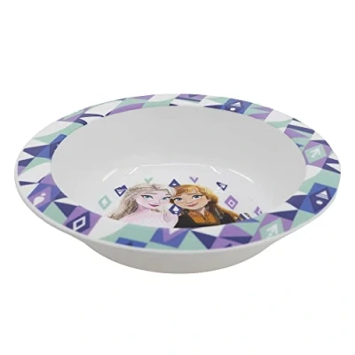 Afbeelding van Disney Frozen Ontbijtsetje 3 delig Servies BPA Vrij Lunchsetje Bord Beker cadeau Meisje 5 Jaar 2 Verjaardag