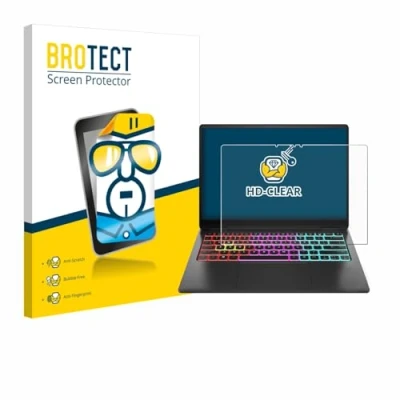 Afbeelding van BROTECT Screenprotector voor HP Omen Transcend 14 Folie Beschermfolie transparant