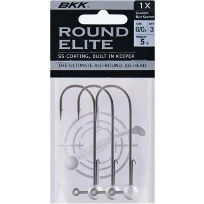 Afbeelding van BKK Round Elite Classic Bait Keeper Loodkop 17g (3 stuks) #2/0 Loodkoppen