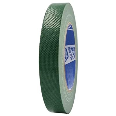 Afbeelding van ACIT Supersterke weefseltape (ook zon, hitte en water) 25 m x 19 mm, versterkte canvas Tape, Duct Amerikaanse afdekband: reparaties, bevestiging verpakking met hoge afdichting (Groente)