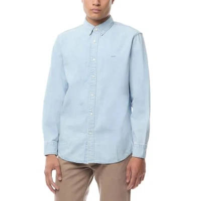 Afbeelding van Levi&#039;s Authentic Button DOWN Overhemd, Heren, Maat: Large, Andre light wash