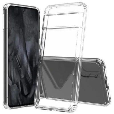 Afbeelding van JT Berlin Pankow Clear Backcover Google Pixel 8 Pro Transparant Stootbestendig
