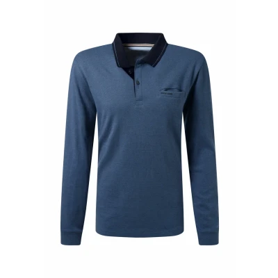 Afbeelding van Pierre Cardin Poloshirt, Heren, Maat: Large, Blau