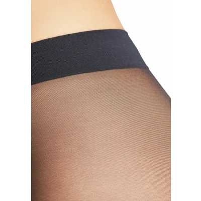 Afbeelding van FALKE Pure Matt duurzaam mat transparant 20 Denier panty maillot dames blauw Maat S