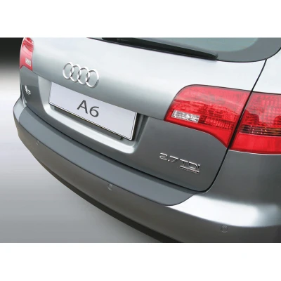 Afbeelding van RGM ABS Achterbumper beschermlijst passend voor Audi A6 Avant 2004 2011 excl. S6/RS6 Zwart