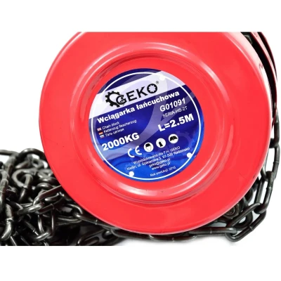 Afbeelding van GEKO Chain Hoist 2000kg