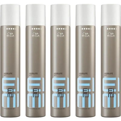 Afbeelding van 5x Wella EIMI Absolute Set Haarlak 500ml bundel/set/pakket Haibu by Kapperskorting.com