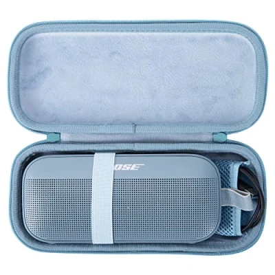 Afbeelding van Aenllosi Harde draagtas voor Bose SoundLink Flex Bluetooth draagbare draadloze luidspreker, alleen hoes (blauw)