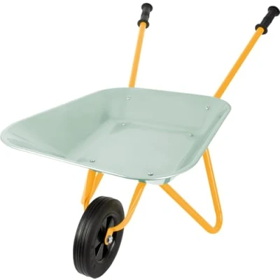 Afbeelding van small foot &quot;Tiny Garden&quot; metalen kruiwagen, kindvriendelijk buitenspeelgoed, tuinspeelgoed voor kinderen vanaf 3 jaar, 12662