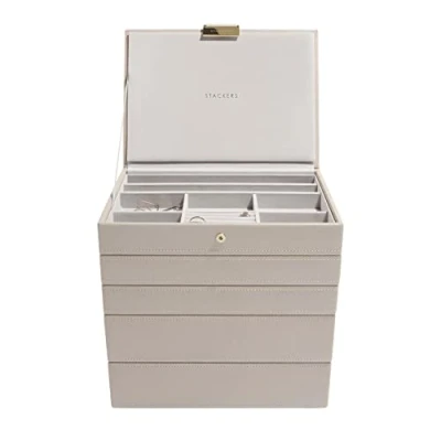 Afbeelding van STACKERS sieradendoos TAUPE