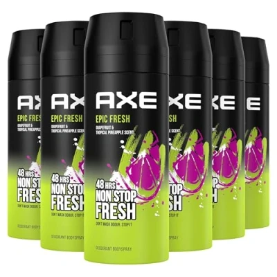 Afbeelding van 6x Axe Deodorant en Bodyspray Epic Fresh 150 ml