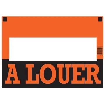 Afbeelding van affiche A louer, pak van 10 stuks