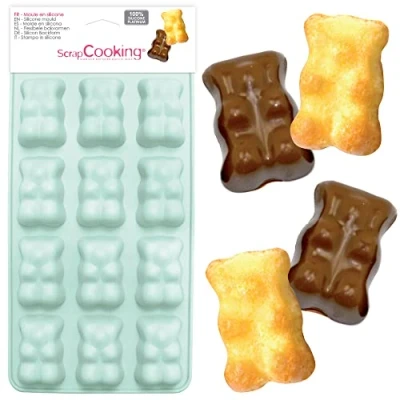 Afbeelding van Scrapcooking Siliconen Mal Teddy Beer Marshmallow