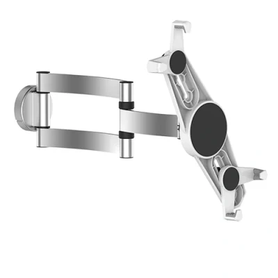 Afbeelding van Elegante aluminium tablet muurbeugel of tafel houder tot 10.4 inch