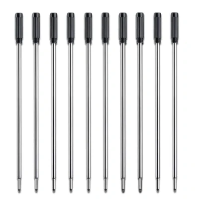 Afbeelding van DOETYD 10 Packs Zwarte Inkt Pen Vullingen voor Cross Balpennen 11,5 cm Rollerball 8513