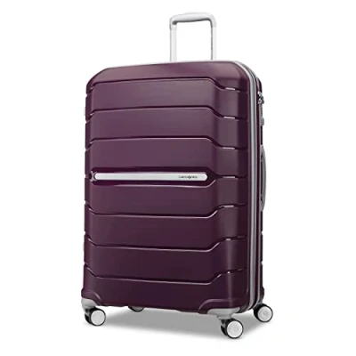 Afbeelding van Samsonite Freeform Hardside uitbreidbaar met dubbele spinnerwielen, handbagage 51 inch, amethist paars, 21 inch