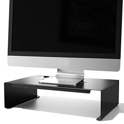 Afbeelding van Newaner Monitor stand, Monitorstandaard Notebook Compatibel met 22 32 inch inclusief, tot 30 kg, zwart