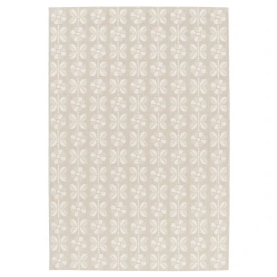 Afbeelding van Buitenkleed Bloemen Amber Marigold Beige 200x290 Cm