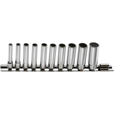 Afbeelding van Facom set 10 doppen 6 kant lang inch REL.40U