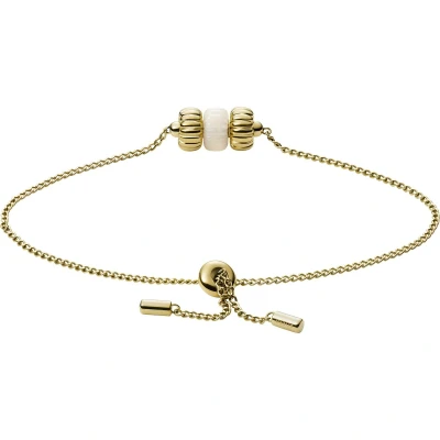 Afbeelding van Fossil Damesarmband Staal Goudkleurig
