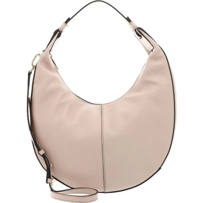 Afbeelding van FURLA Leren Schoudertas Miastella Hobo Ballerina i Roze