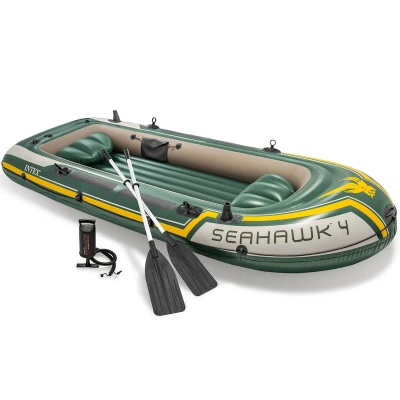 Afbeelding van Opblaasboot Intex Seahawk 4 Set