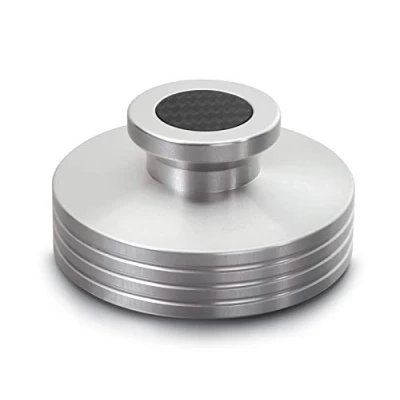Afbeelding van Dynavox platenspeler Stabilizer PST330, contactgewicht voor van aluminium, gewicht 330 g, met carbonoppervlak en inlay, zilver
