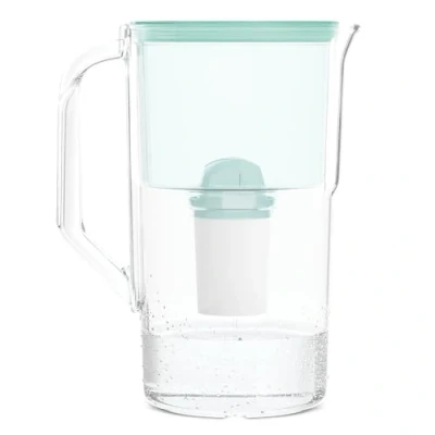 Afbeelding van Waterfilterkan 2,5L Karaf is ook geschikt voor Brita Classic waterfilter patronen incl. 1 filterpatroon Waterkan Kleur Mint