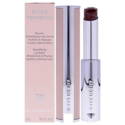 Afbeelding van Givenchy Le Rose Perfecto Beautifying Lipbalm lippenbalsem Spicy Brown 2,8 g