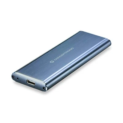 Afbeelding van Conceptronic HDE01G behuizing voor opslagstations M.2 SSD enclosure Grijs