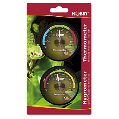 Afbeelding van Hobby Terrano Anologe Thermometer/Hygrometer