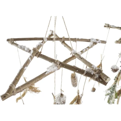 Afbeelding van Kerstversiering DKD Home Decor Hout (2 Stuks) (41 x 41 40 cm)