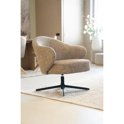 Afbeelding van Eleonora Fauteuil Connor bruin Donna