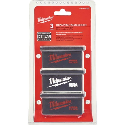 Afbeelding van MILWAUKEE 49902306 HEPA filter voor M18 CDEX / M18/28 CPDEX, M12 DE