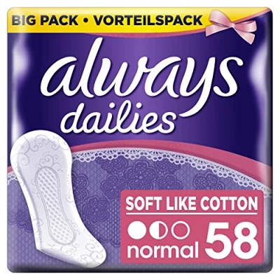 Afbeelding van Always Dailies Classic Inlegkruisjes 58 Stuks