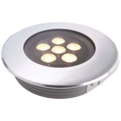 Afbeelding van Zoomoi Flat LED grondspot 12 W warmwit
